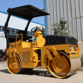 Doble tambor hidráulico compactador de suelo de 3 toneladas vbratory road roller FYL-203